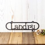 Custom Oval Metal Name Plaque 5 small