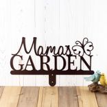 Personalized Name Garden Metal Yard Sign, Dragonfly, Butterfly, Bumble Bee, or Ladybug Insect Flower Bed Decor, Green Thumb Gardener Gift 3 small