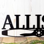 Personalized Airplane Propeller Metal Family Name and Established Year Sign 3 small