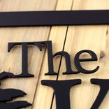 Personalized Family Last Name and Established Year Metal Sign, Rustic Pine Trees Nature Scene Wall Art, Custom Farm Est. Date Steel Plaque 5 small