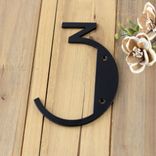 Personalized Metal Modern House Numbers Plaque 1 small