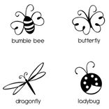 Personalized Outdoor Metal Garden Name Sign with Butterfly Insect 5 small