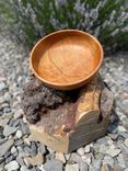 Wood Turned Juniper Burl Bowl 2 small
