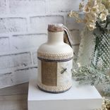 Large Honey Jar Rustic Honey Pot Bee Decorative Jug 2 small