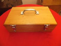 Wooden Cash Box 3 small
