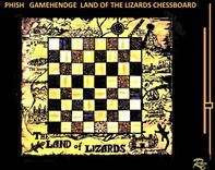 Chessboard, Gamehendge, Phish, Land Of Lizards, Custom Design, 1 small