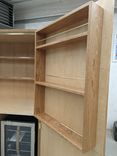 Cherry, Curly Maple and Brass Bourbon Cabinet 4 small