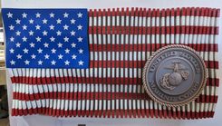 Parametric US Flag Wall Art 2 small