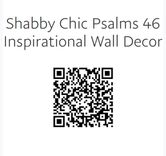 Shabby Chic Inspirational Plaque Torah Bible Verse Wall Decor Christian Gift 4 small