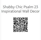 Shabby Chic Inspirational Plaque Torah Bible Verse Wall Decor Christian Gift 4 small