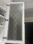 Unique Custom Made Kitchen Cabinet Glass Inserts - Savannah 4 small