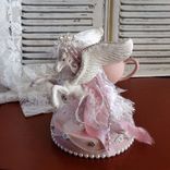 Winged Unicorn Figurine Shabby Chic Pegacorn Statue 2 small