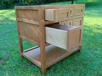 White Oak Bathroom Vanity 2 small