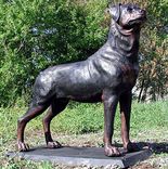 Bronze Dogs | Life Size Bronzes - Custom Bronze Statues & Sculptures - Lost Wax Casting 4 small