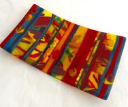 Fused Glass Dish - Chimichurri 1 small
