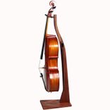 Wooden Cello Stand - Mahogany, Walnut, Maple Or Cherry 4 small