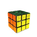 Crystallized Rubik's Cube Bling Genuine European Crystals Bedazzled Game 5 small