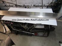 Brushed Stainless Steel Fireplace Mantels And Shelving 2 small