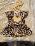Toddler Handmade Dress With Matching Leggings 3 small