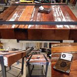 Reclaimed Beam Bar Height Table 1 small