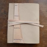 Pigskin Leather Journal Bound Watercolor Art Sketchbook  Notebook Engraving Leather Planner (696 1 small