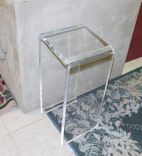 Acrylic Waterfall Edge Side Table - Hand Crafted, Custom Sizing 5 small