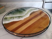 Beautiful Greens Lazy Susan 4 small