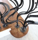 Staircase Railings. Art Nouveau Custom Metal Railing. 6 small