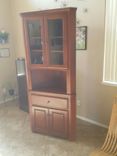 25.5" Corner China Hutch 2 small