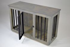 Custom Contemporary Dog Crate Table 2 small