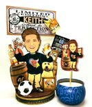 Selfie Queen Birthday Cake Topper For Woman, 50 & Fabulous Cartoon Small 4 small