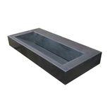 72in Concrete Floating Trough Sink 1 small