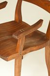 Walnut Low Back Side Chair 2 small