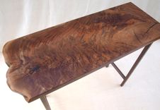 Live Edge Walnut Console Table 2 small