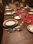Trestle Base Dining Table 3 small