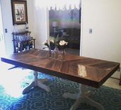 Reclaimed Wood Indoor And Outdoor Tables - Custom 4 small