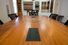 African Mahogany Conference Table 3 small