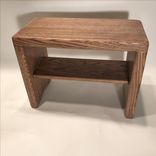 Modern Butcher Block Table Or Bench With Shelf 2 small