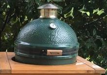 Compact Solid Cypress Bbq And Smoker Big Green Egg Work Table With Drawer And Drop Down Work Space 1 small