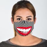 Funny Big Mouth Reusable Washable Adjustable Face Mask For Children And Adults 1 small