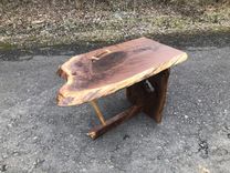 Mid Century Modern George Nakashima Inpired Side Table 1 small