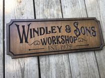 Custom Personalized Wood Signs 6 small