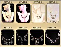 Custom, Art Jewelry, Necklace , Gemstone, Fashion Jewelry, Statement Jewelry 6 small