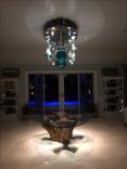 Fishing Float Chandelier 2 small