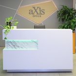 Custom Modern Reception Desk - Manhattan L-Shape Desk 2 small