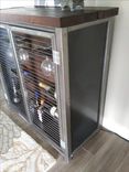 Industrial Wine Storage With Hidden Cabinet 3 small