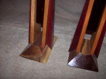Wood Candle Holder 3 small