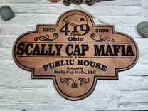 Custom Business Sign. 16x24in 2 small