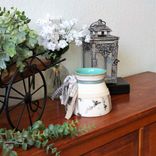 Honey Bee Jar Decorative Canister Bee Vase Makeup Organizer 4 small
