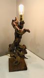 Grapevine Burl Lamp 1 small